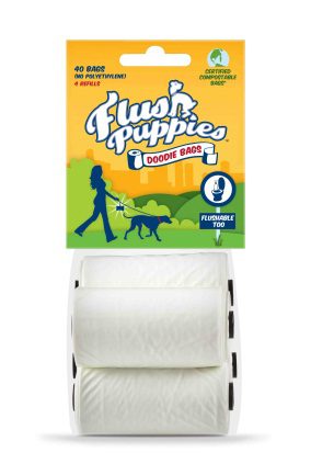 Flush Puppies - alternatives to plastic bags