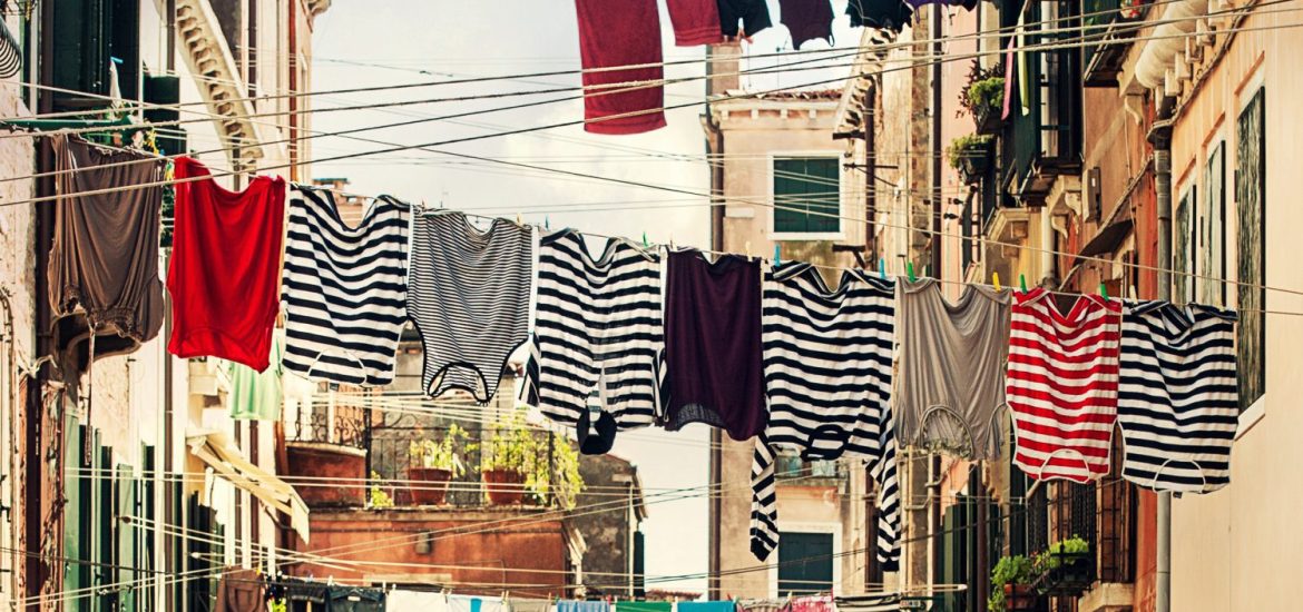 Embrace another perk of living in sunny San Diego and consider letting your clothes air dry on the line!